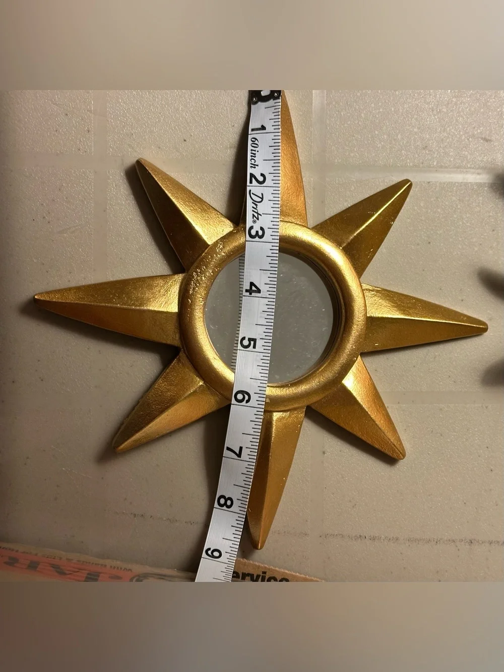 Vintage Sun mirror